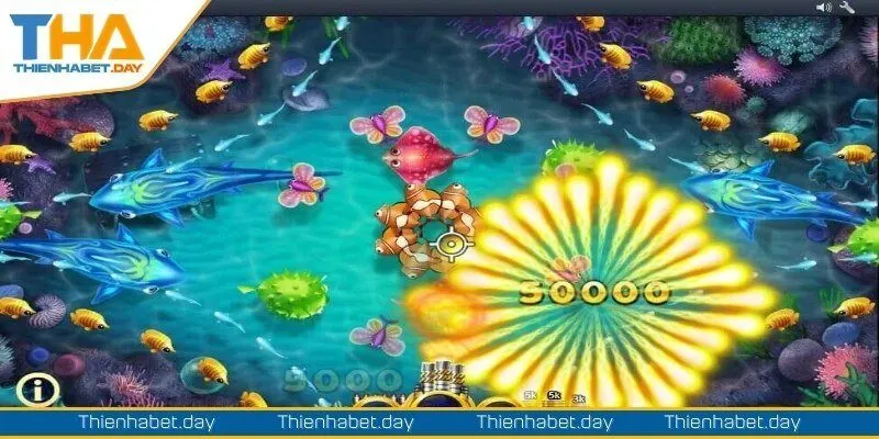 Trò chơi bắn cá dưới đại dương tại Thienhabet